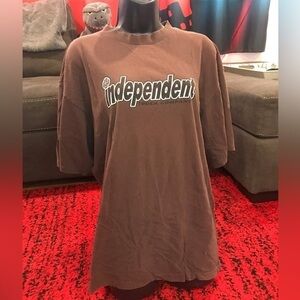 Vintage 90’s Independent Truck Company t-shirt size Xl retired cross design